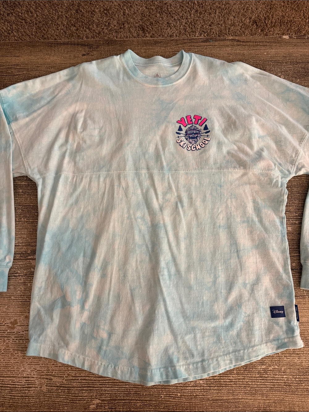 Disney Animal Kingdom Expedition Everest Yeti Ski School tie dye spirit jersey